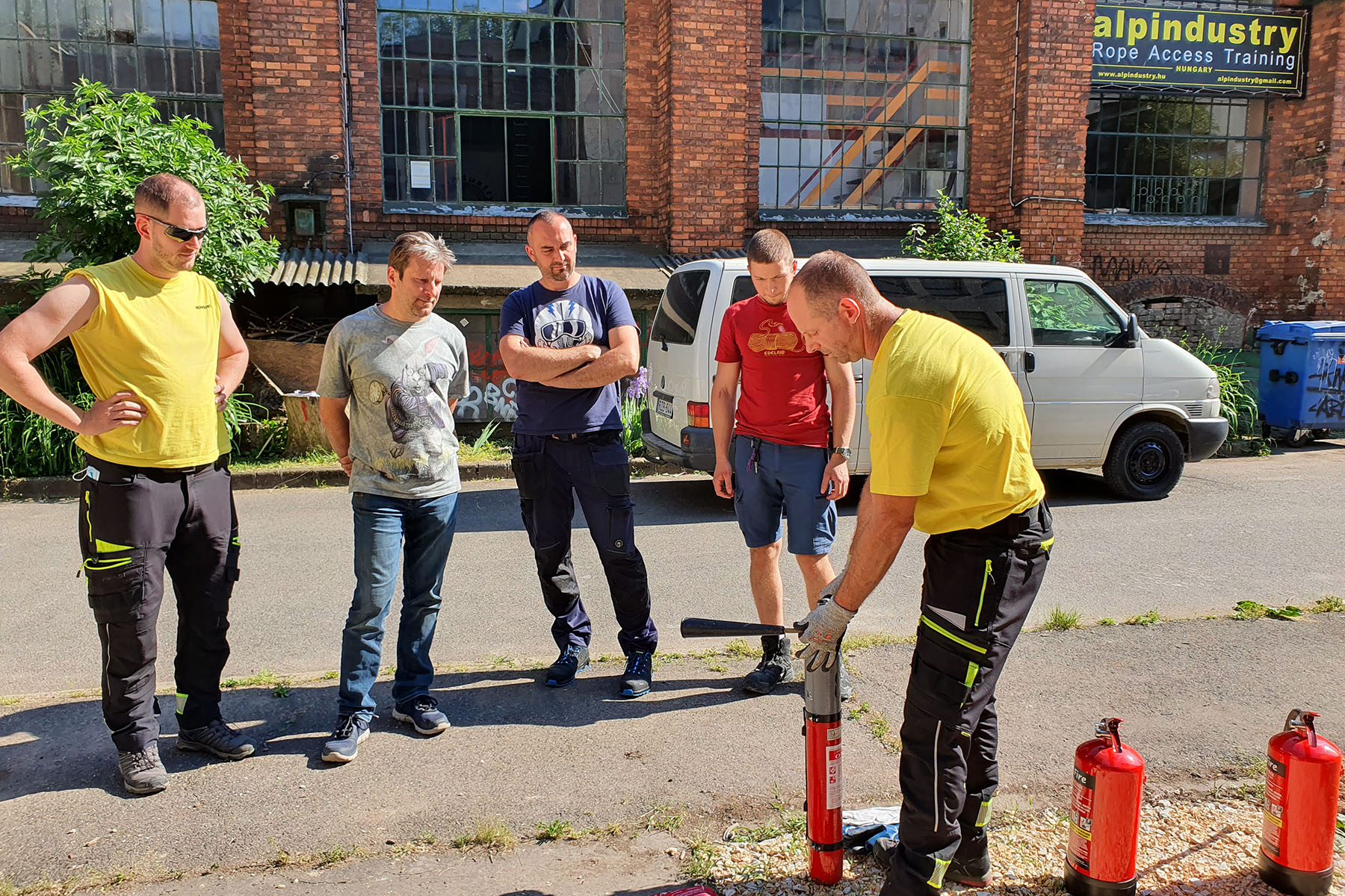 GWO tűzvédelem (Fire awareness)